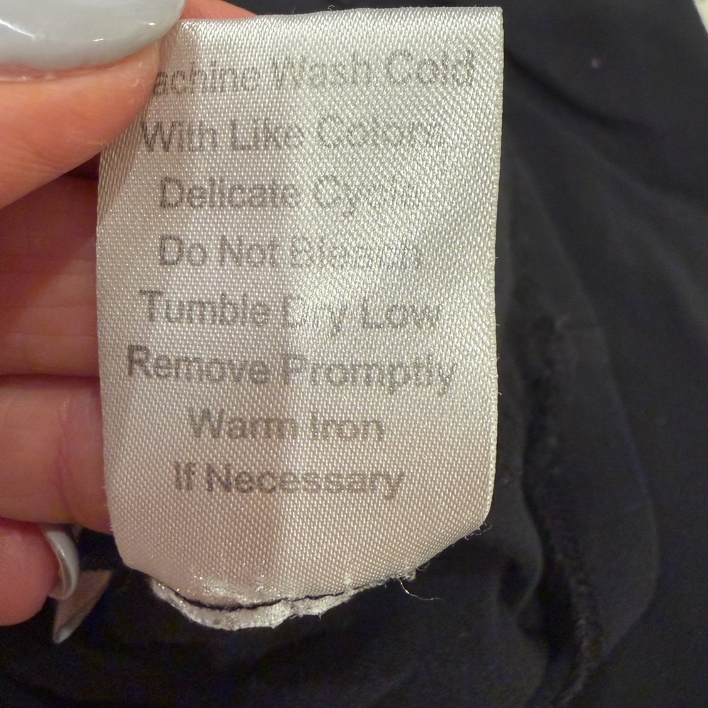 Cabi Turtleneck - Black - Size M — Adorable Front Design!! - Picture 5 of 6